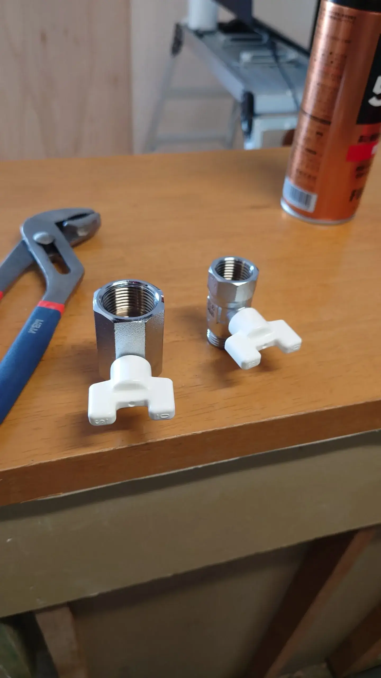 リフォーム途中で分かった！止水栓の取付_姫路市野里